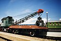 Old railroad crane