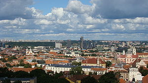 Vilnius panoramic view