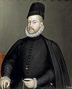 Felipe II (1527-1598) por Sofonisba Anguissola Continuó con Tiziano y cimentó la colección de pintura flamenca del siglo XVI, especialmente El Bosco y Moro.