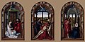 『ミラフロレスの祭壇画』 ロヒール・ファン・デル・ウェイデン（1442年-1445年頃）