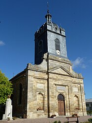 The church of Saint-Médard in Saint-Mard-sur-le-Mont