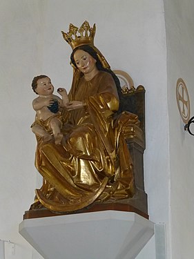 St. Lorenzen (Southern Tyrol), Madonna, carver: Pacher