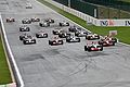 Largada del Gran Premio de Bélgica de 2008