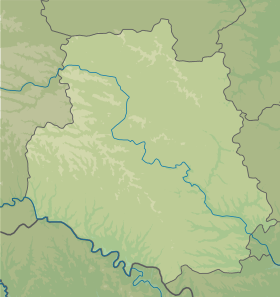 Voir sur la carte topographique de l'oblast de Vinnytsia