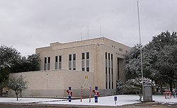 Budova okresního soudu v Monahans