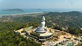 Monumento ng Malaking Buddha kung saan matatanaw ang Phuket