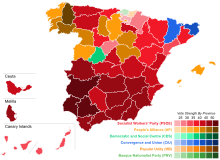 1987 European election in Spain - Vote Strength.svg