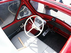 Intérieur d’une Heinkel Kabine