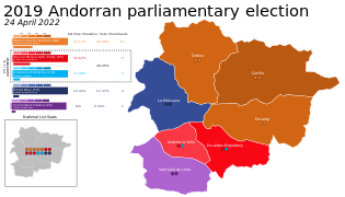 2019 Andorran Parliamentary Election Election Map.svg