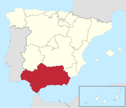 Andalusia - Localizzazione