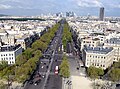 Avenue de la Grande-Armée view from Arc de Triomphe