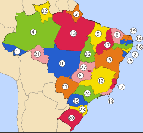 Staten vun Brasilien