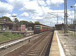 S-Bahn Berlin-Wannsee állomáson