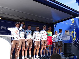 Mannschaftsfoto Decathlon AG2R La Mondiale Team