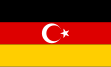 Almanya Türkleri Bayrağı