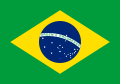 Bandiera della Repubblica Federale del Brasile (1968-1992), con 23 stelle