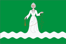 Flag of Drezna (Moscow oblast).png