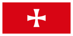 Bandiera del Principato vescovile di Montenegro (1696-1852)