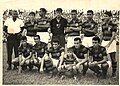 Équipe du Flamengo au stade en 1960