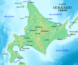 Hokkaidō - Localizzazione