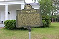 Jefferson Davis historical marker 077-6