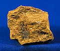 Limonite, a clay containing iron oxide, which gives sienna pigment its color.