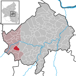 Läget för Meckenbach i Landkreis Bad Kreuznach