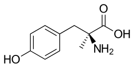 Structuurformule van AMPT