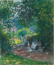 In het Parc Monceau (1878) privéverzameling