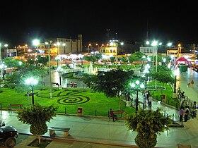 Centralni trg (Plaza de Armas) noću