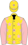 Yellow, pink stars and sleeves