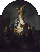 Rembrandt – Snímání z kříže (1632–1633)
