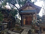 浅間神社（左側に品川富士）