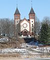 Slagen kirke (Nordre Slagen kirke) ble reist 1901