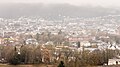 Trier, uitzicht vanaf de Petrisberg op de stad Trier.