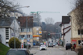 Hauptstrasse in Staad