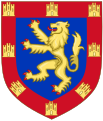 Arms of Alphonso of Brienne Child of Berengaria of León (granddaughter of Alfonso VIII)