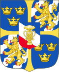 Herb królów Szwecji z dynastii Wazów