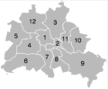 Berliner Bezirke seit 2001