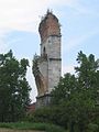 Pfeiler des im Zweiten Weltkrieg zerstörten Viadukts von Franzdorf (Borovnica)