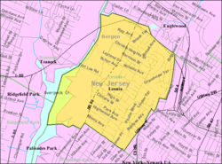 Census Bureau map of Leonia, New Jersey Interactive map of Leonia, New Jersey