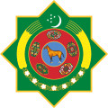 Embleem van  Turkmenistan