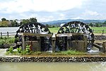 Horikawa Canal and Asakura Water Wheels