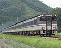 キハ181系「はまかぜ」 （2009年8月15日 竹田駅 - 和田山駅間）
