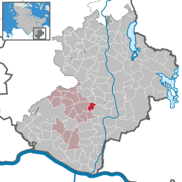Läget för kommunen Kankelau i Kreis Herzogtum Lauenburg