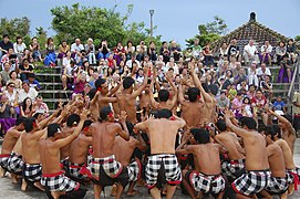 Tari kecak dari Bali