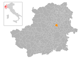 San Francesco al Campo – Mappa