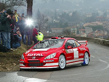 Peugeot 307 WRC of Marcus Grönholm