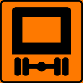 Route for vehicles with dangerous goods[N 1]