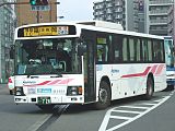 社番2505（いすゞLKG-LV234Q3） 上の8508と同形のいすゞ車　上の9243と同様福岡-北九州線の運用から離れ西日本鉄道甘木第二自動車営業所に転属し太宰府ライナーバス旅人　400番で運用されている